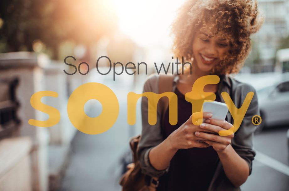 Θερμοστατική βαλβίδα io της Somfy